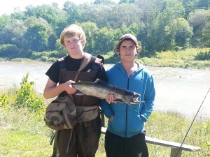 Chase Mooder and Jackson Dupre Saugeen Trip